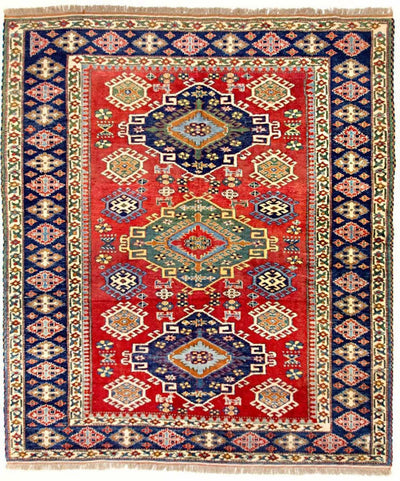Kazak Teppich 193x217cm - Orientteppich