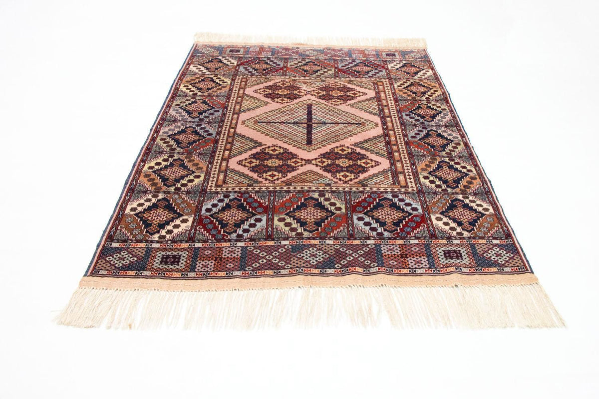 Afghan Teppich 140 x 120 cm Teppichbrücke