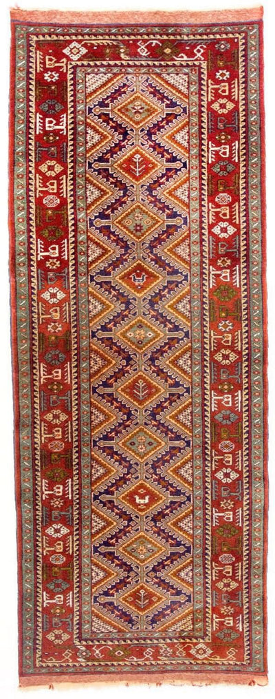 Afghan Teppich 75x194cm - Orientteppich