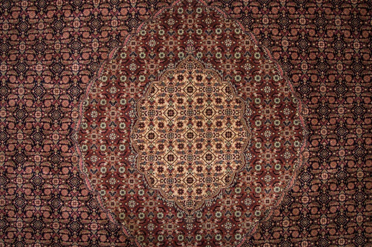 Orientteppich - Täbriz 353 x 252 cm - dunkelblau