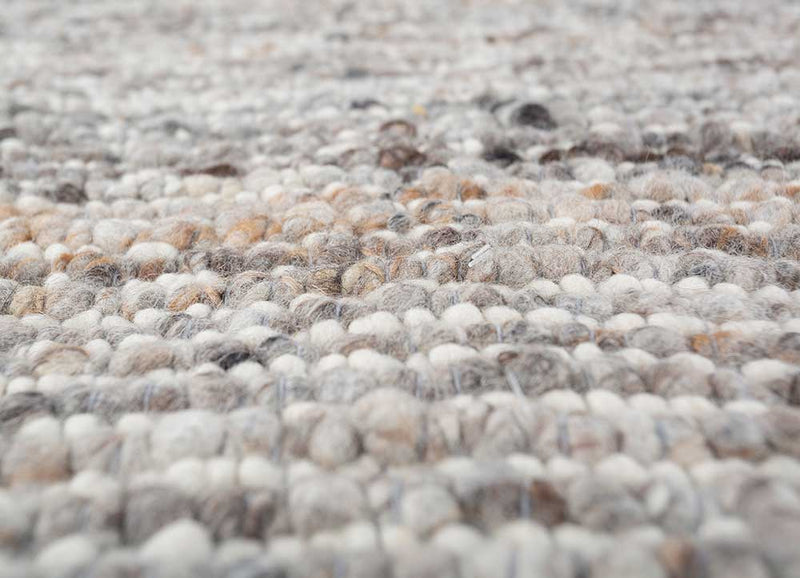 Wollteppich - 240 x 180 cm - creme