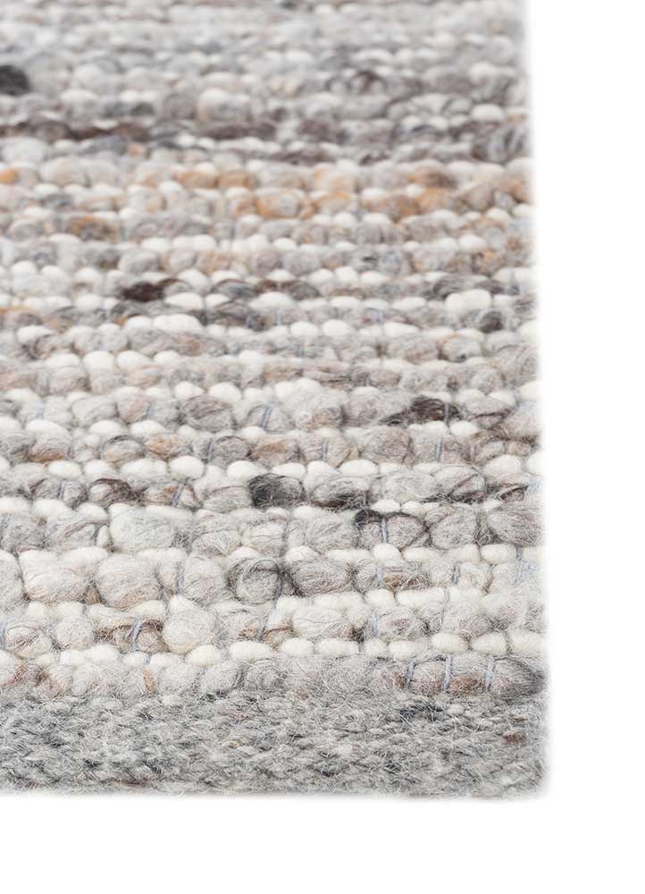 Wollteppich - 240 x 180 cm - creme