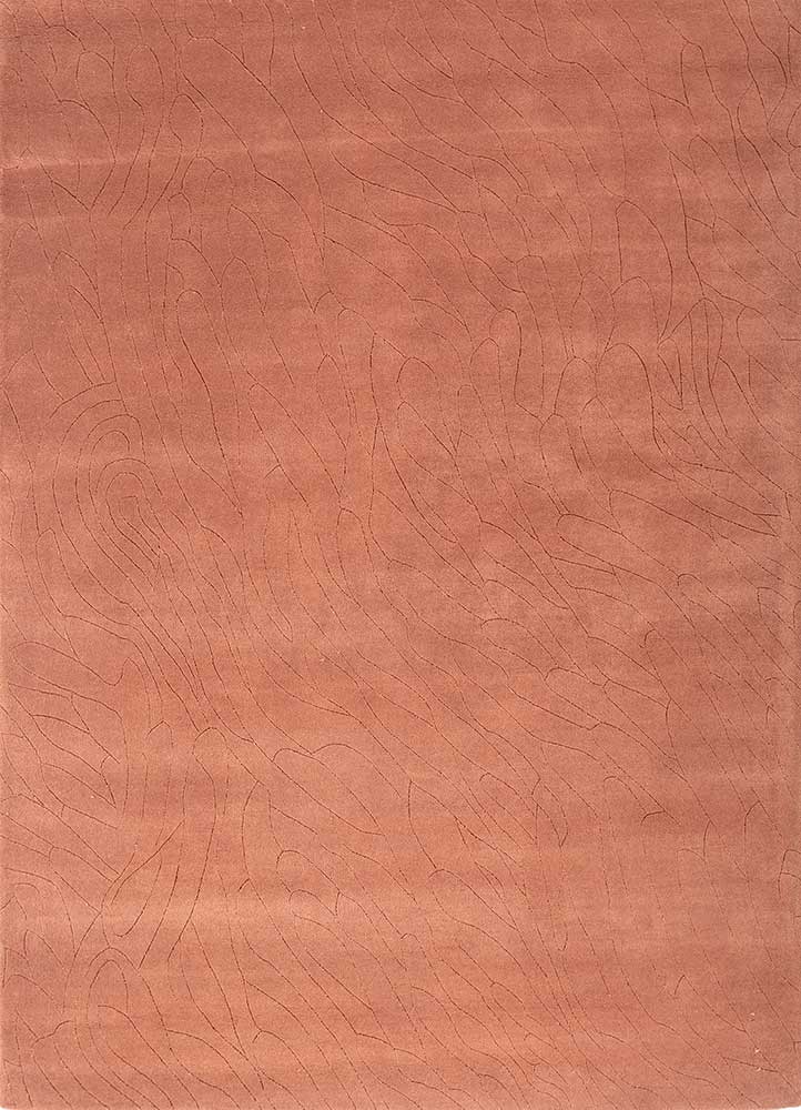 Wollteppich - 233 x 165 cm - orange