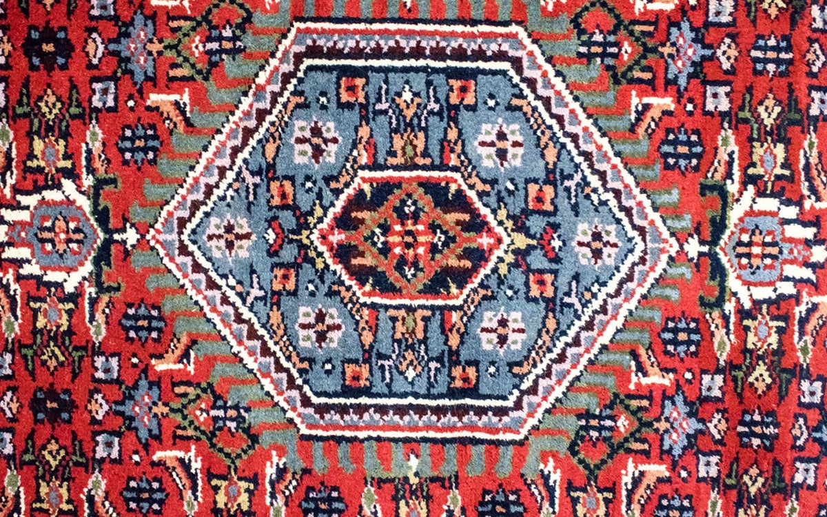 Orientteppich 90 x 60 cm - rot