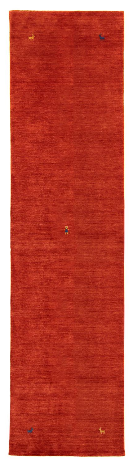 Gabbeh Teppich - Softy 200 x 80 cm - rot