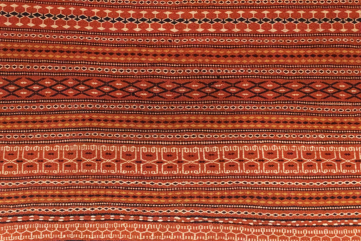 Kelim Teppich - Oriental 242 x 166 cm - braun