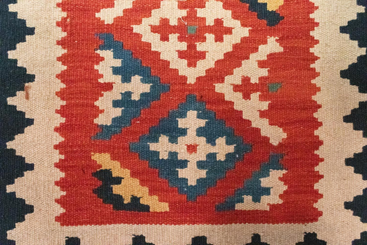 Kelim Teppich - Splash 97 x 60 cm - mehrfarbig