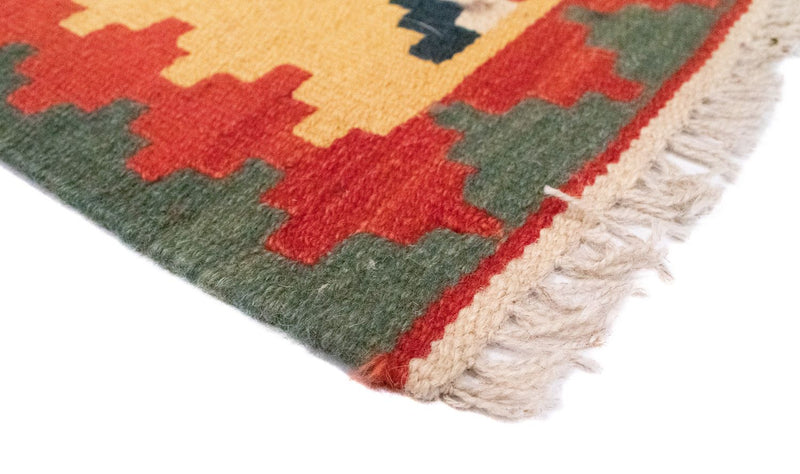 Kelim Teppich - Splash 83 x 62 cm - mehrfarbig