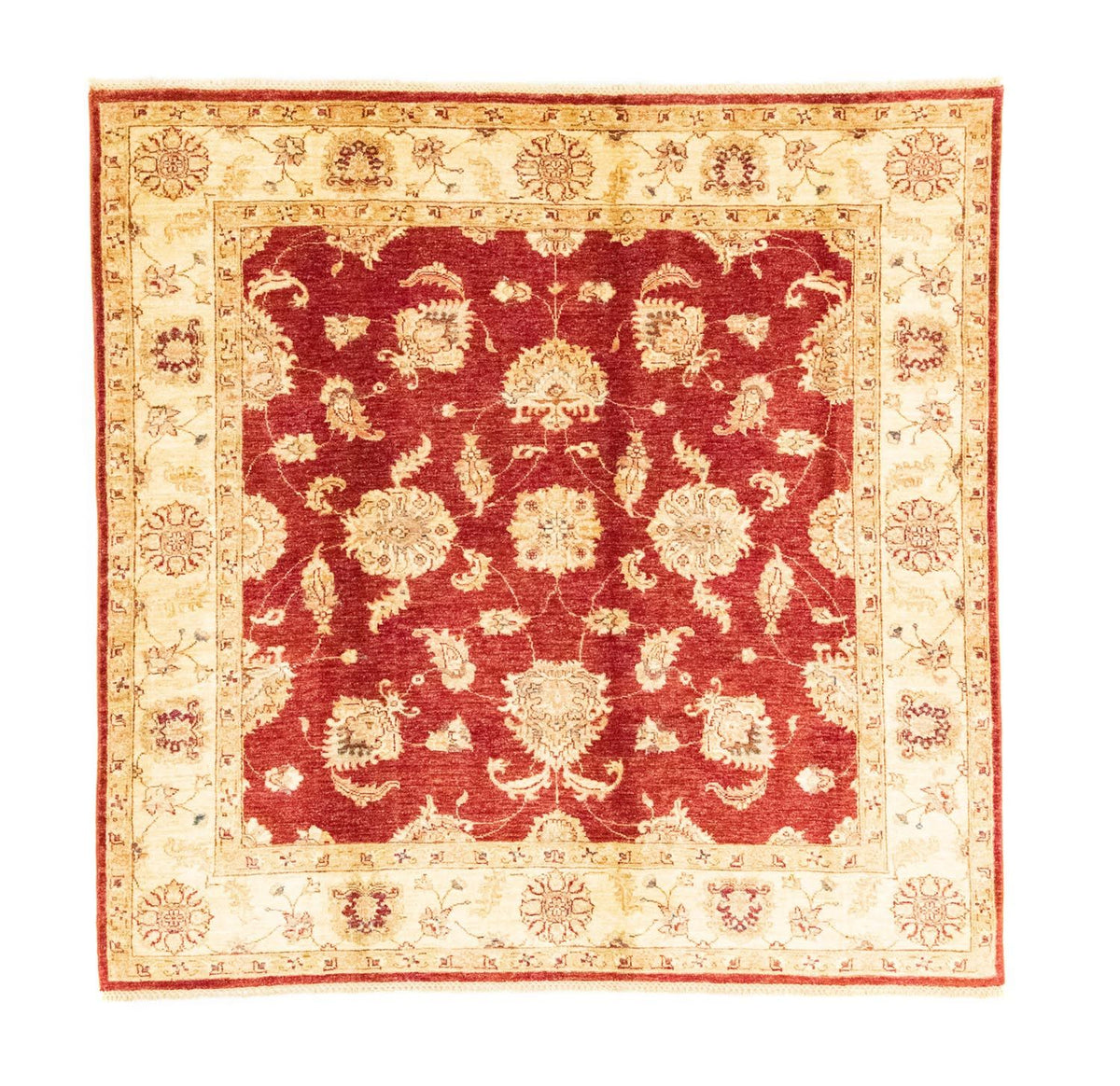Ziegler Teppich 186 x 185 cm - rot