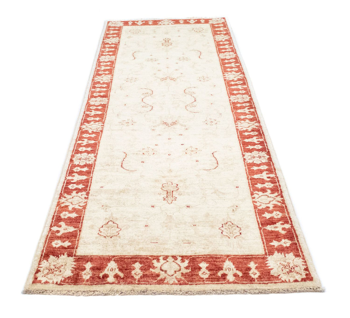 Ziegler Teppich 251 x 83 cm - beige