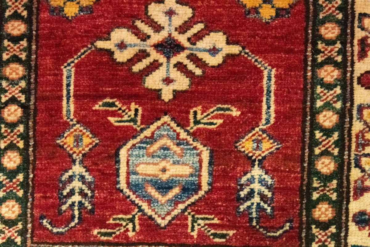 Ziegler Teppich - Kazak 93 x 62 cm - rot