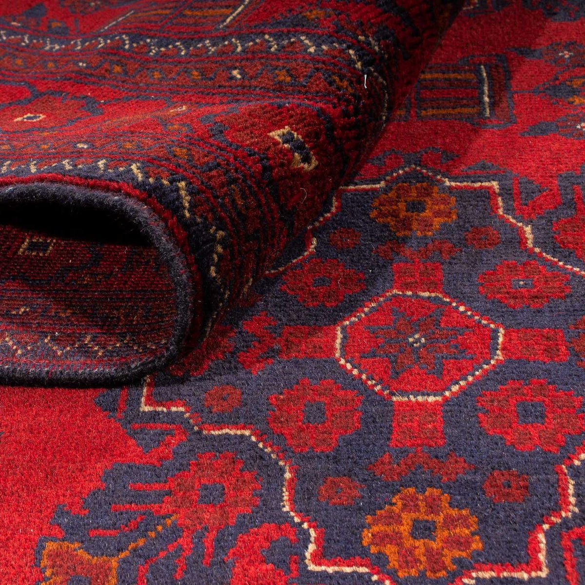 Afghan Teppich - Kunduz 219 x 126 cm