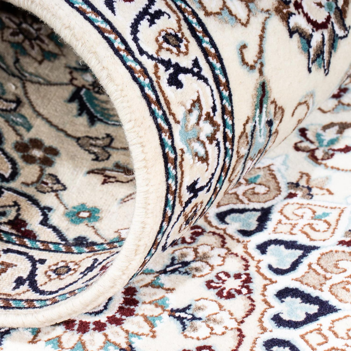 Perserteppich - Nain - Royal 200 x 62 cm Teppich Läufer