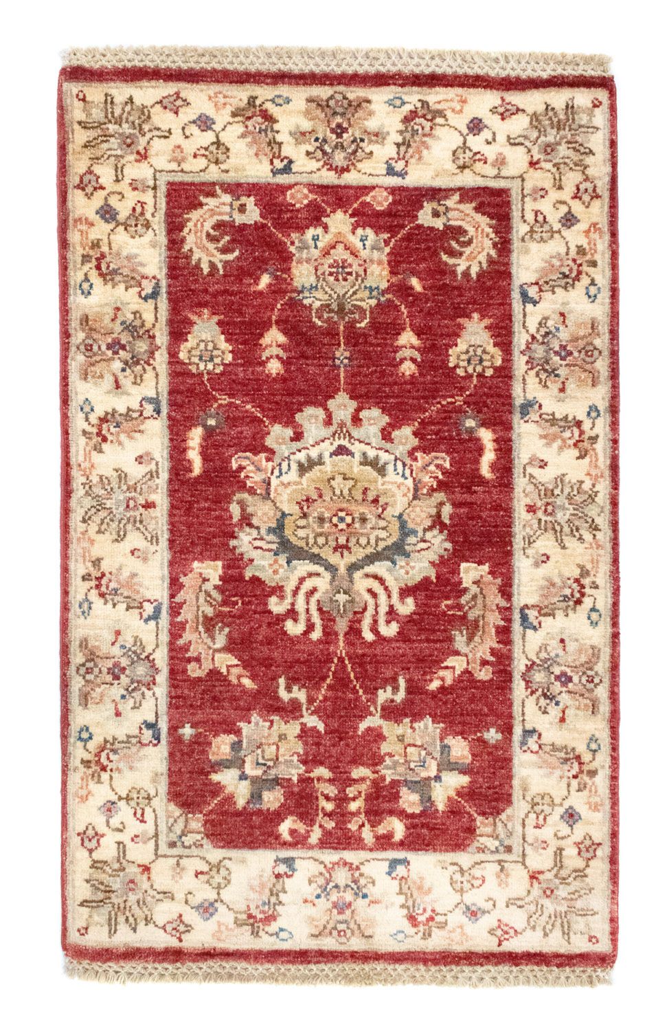Ziegler Teppich 99 x 62 cm - rot