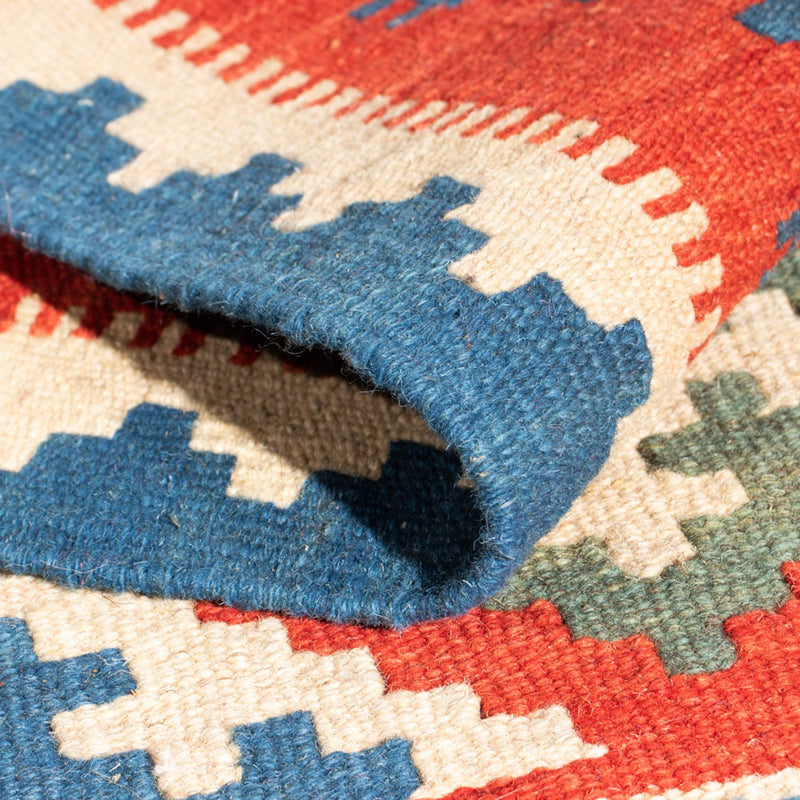 Kelim Teppich - Oriental - 94 x 64 cm - mehrfarbig