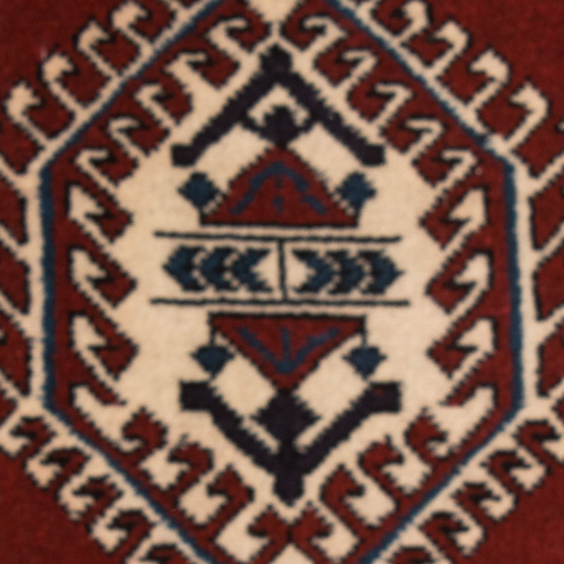 Perserteppich - Nomadic - 54 x 40 cm - mehrfarbig