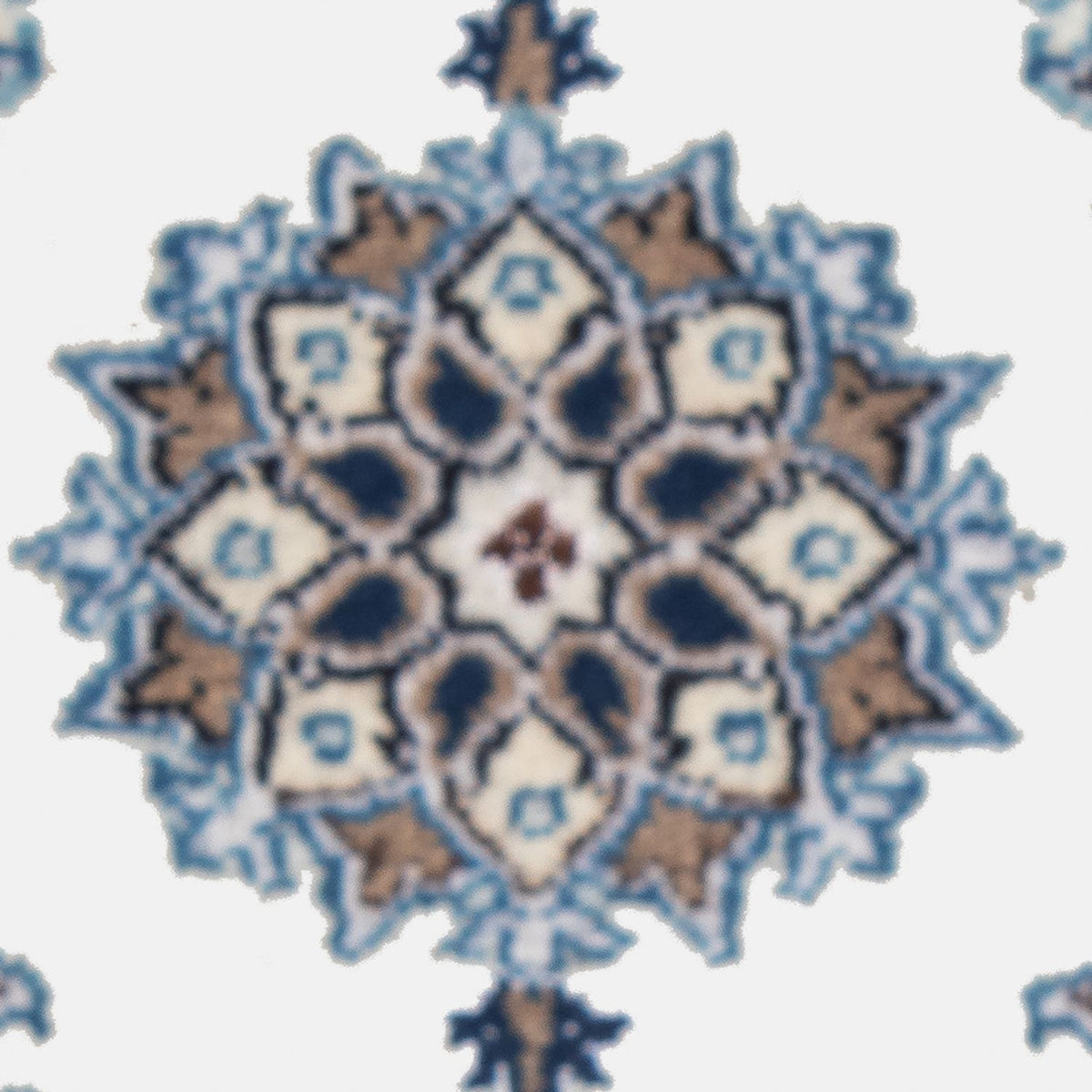 Perserteppich - Nain - 60 x 40 cm - hellblau