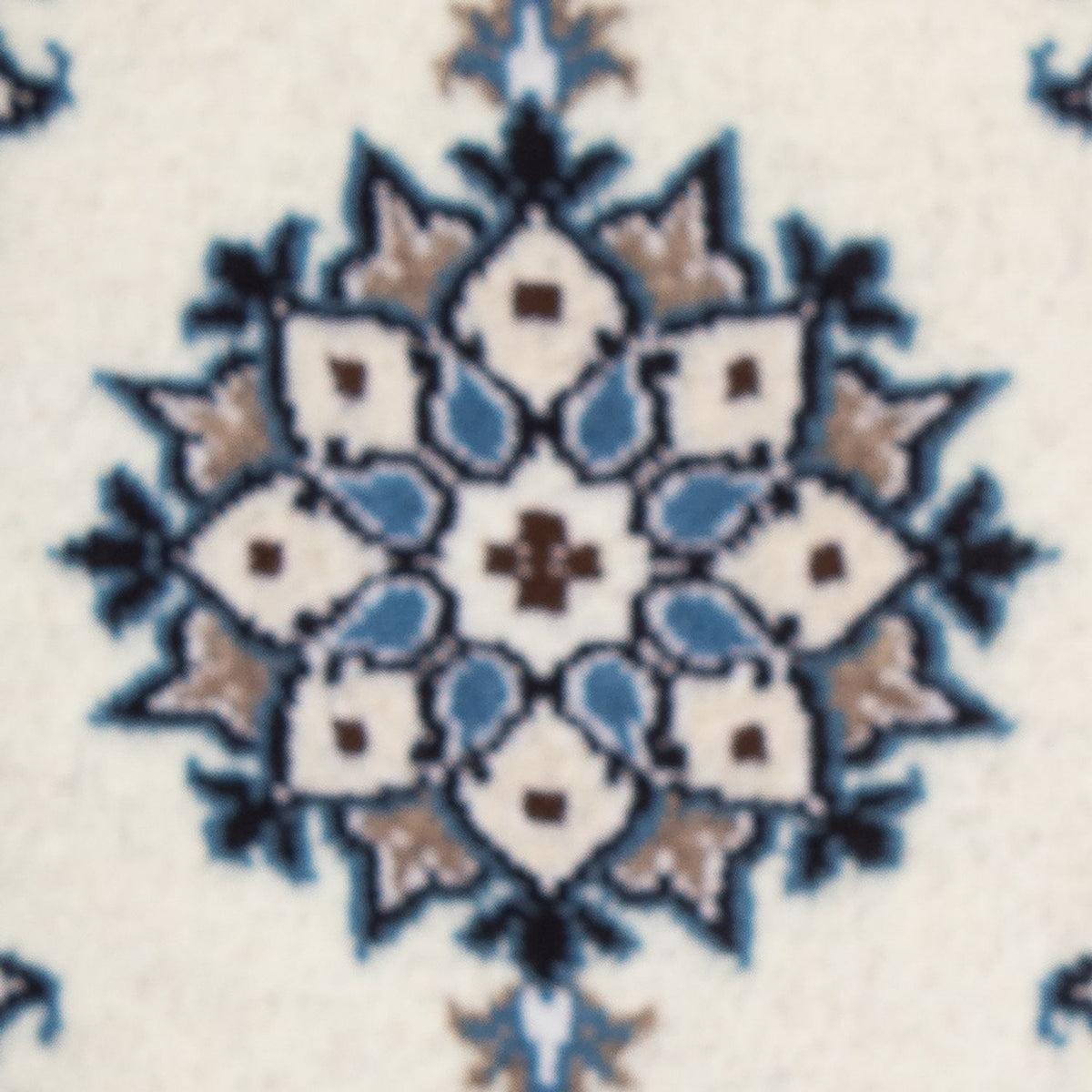 Perserteppich - Nain - 60 x 40 cm - hellblau