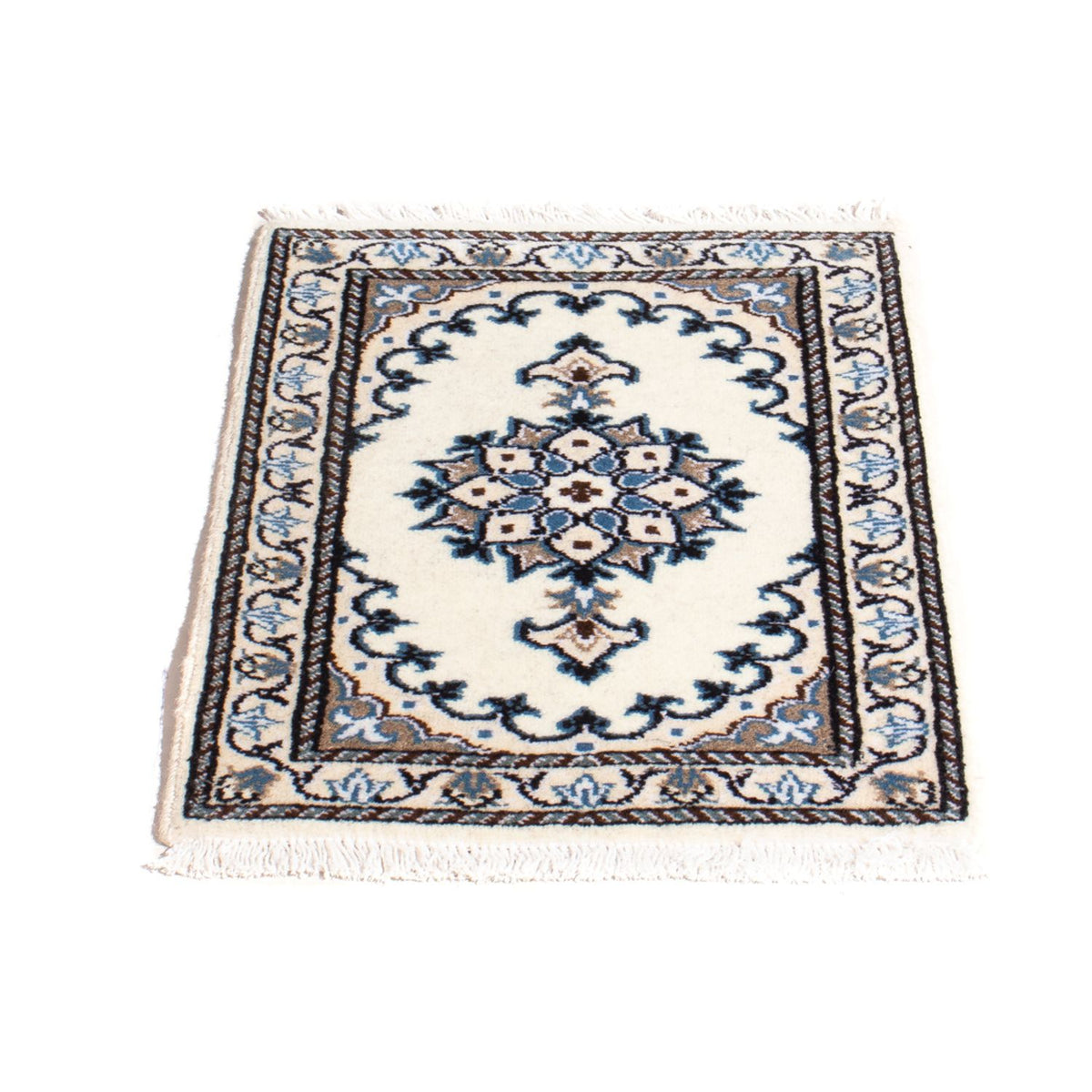 Perserteppich - Nain - 60 x 40 cm - hellblau