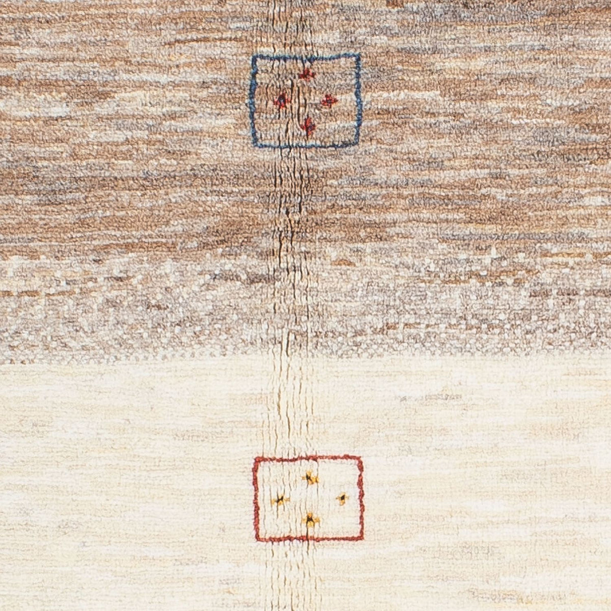 Gabbeh Teppich - Loribaft Perser - 192 x 109 cm - natur