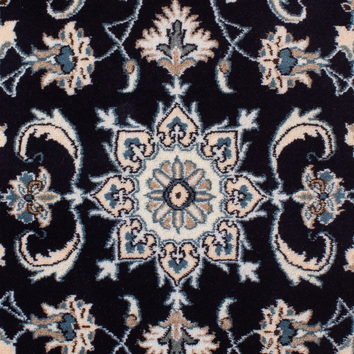 Perserteppich - Nain - 143 x 69 cm - dunkelblau