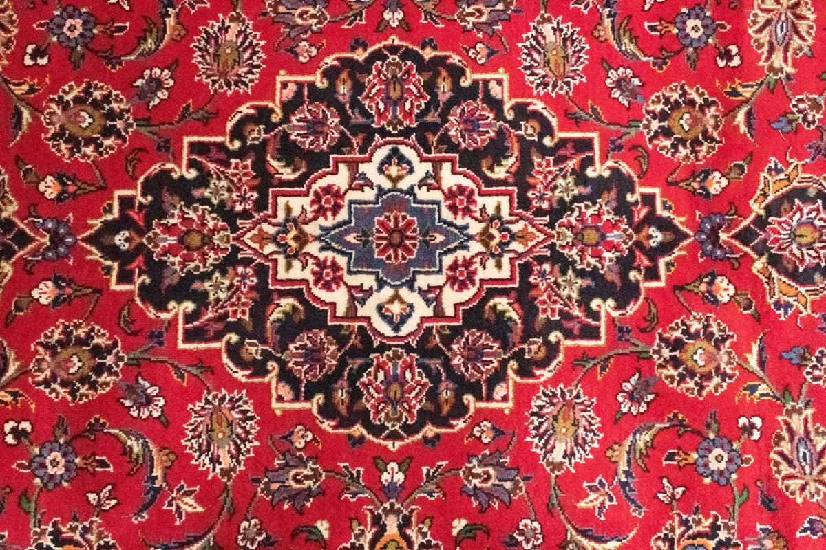 Perserteppich - Keshan 303 x 202 cm - rot