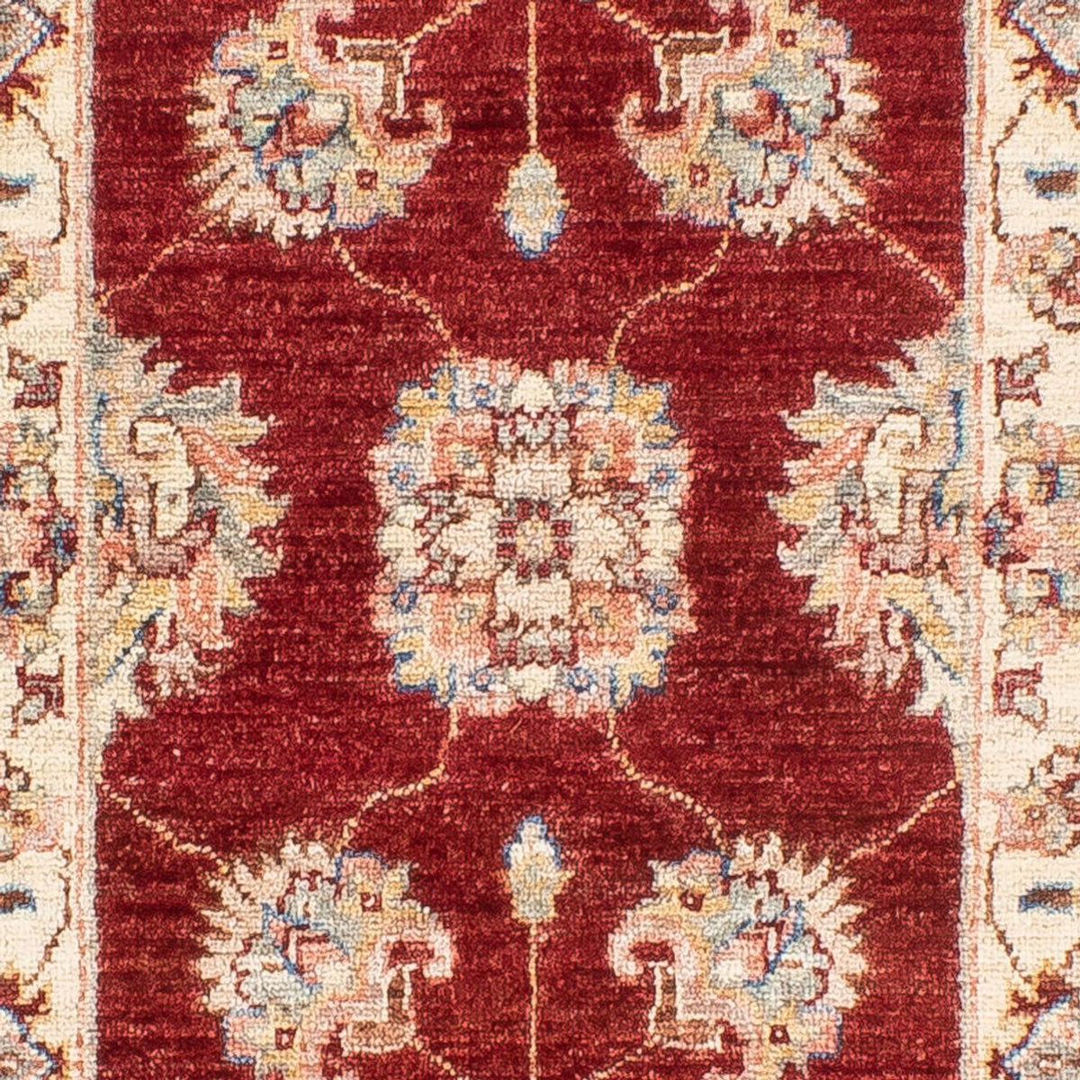 Läufer Ziegler - 195 x 60 cm - rot