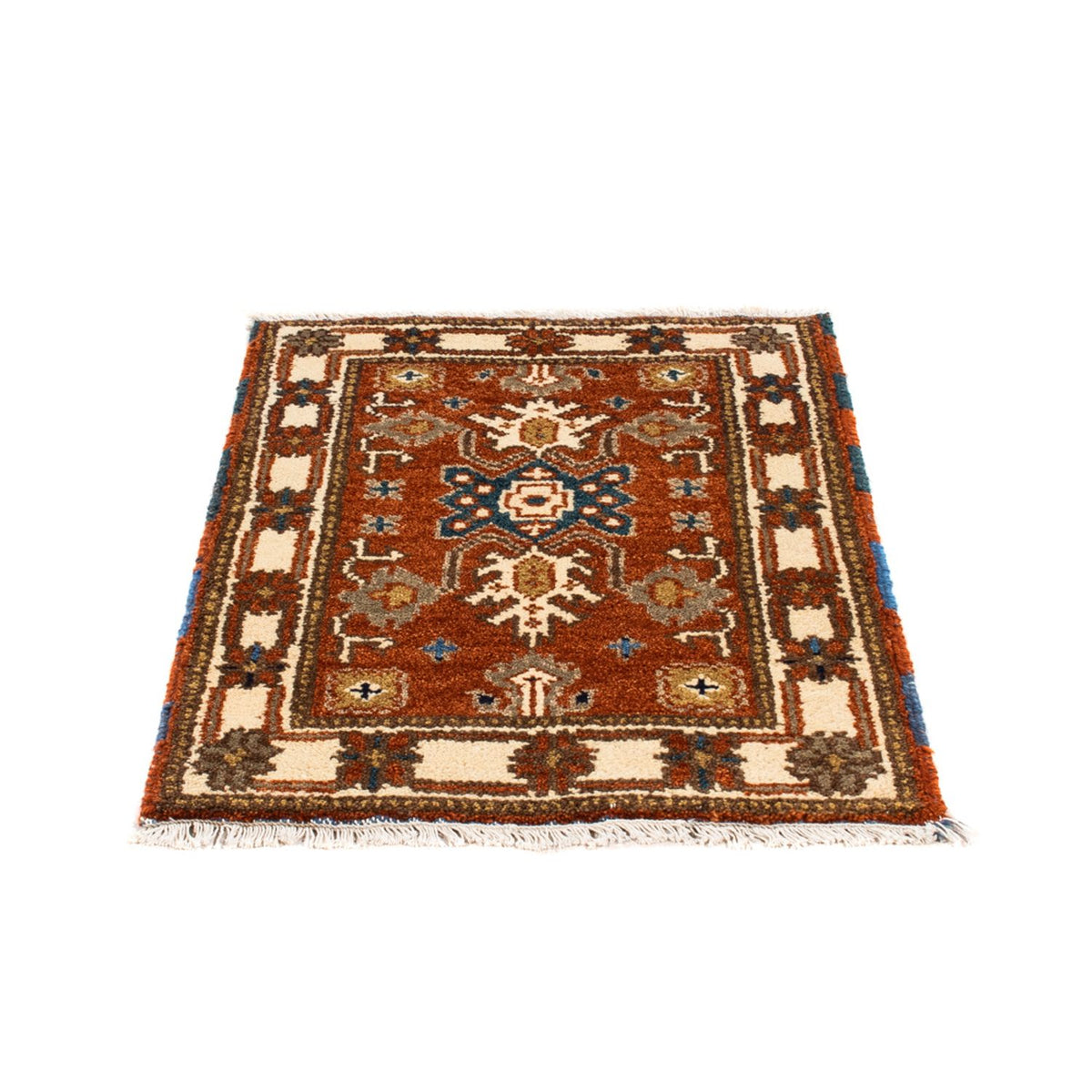 Orientteppich - 93 x 63 cm - rost