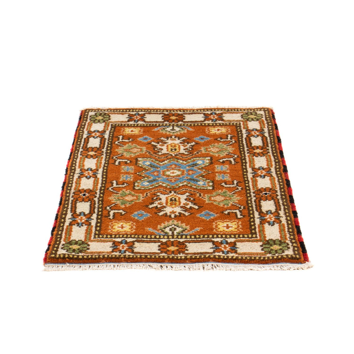 Orientteppich - 92 x 62 cm - orange