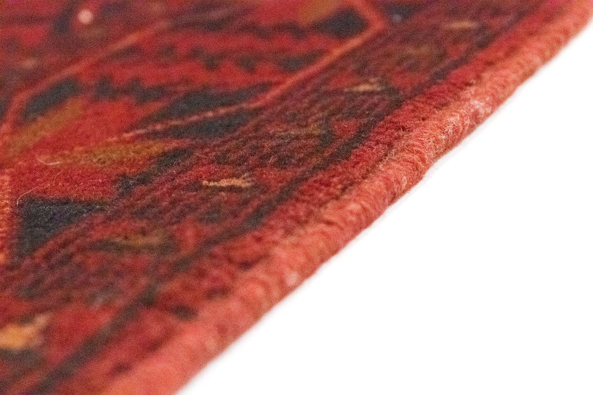 Afghan Teppich - Kunduz 390 x 82 cm - rot