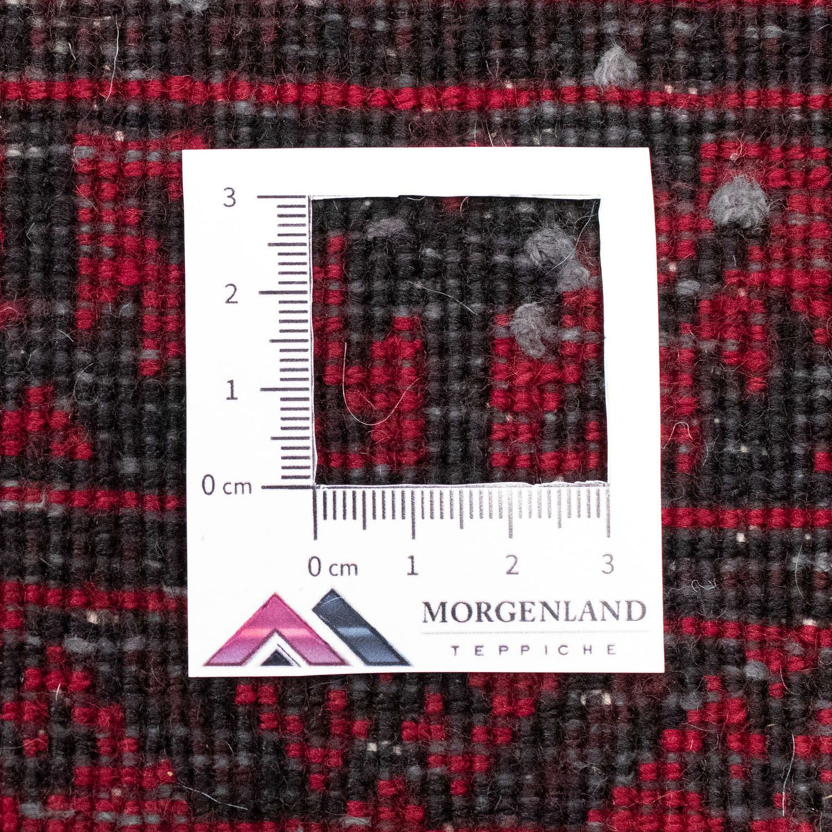 Belutsch Teppich 95 x 74 cm - rot