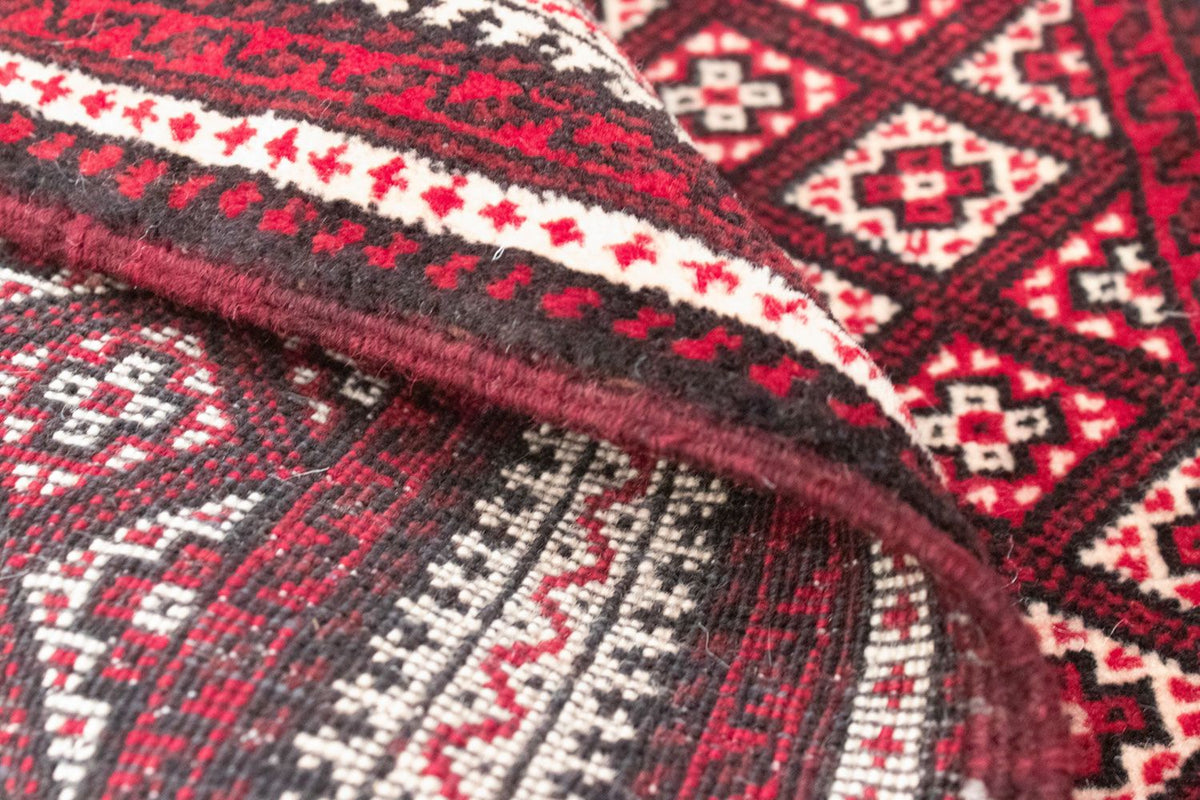 Belutsch Teppich 83 x 68 cm - rot
