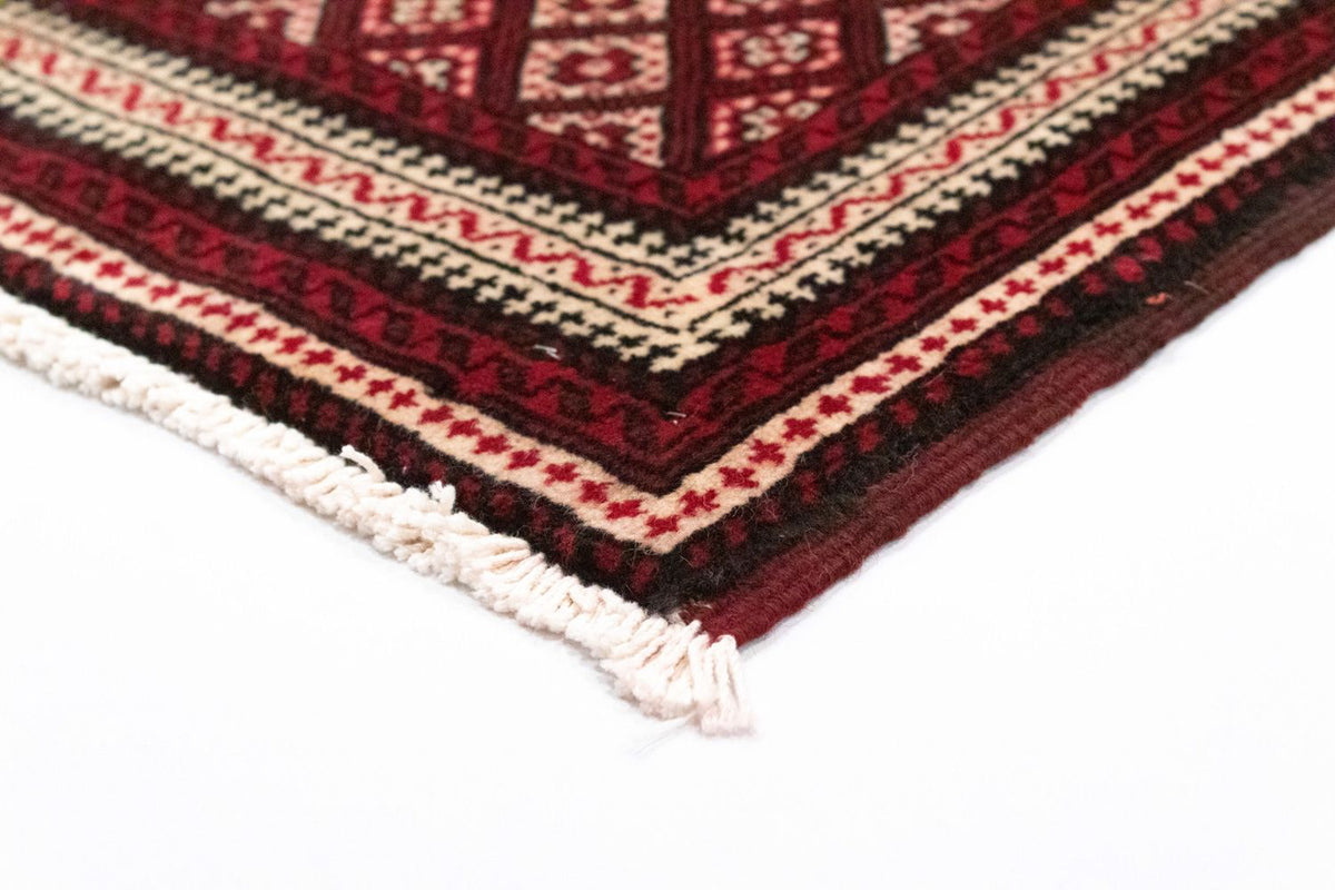 Belutsch Teppich 84 x 70 cm - rot
