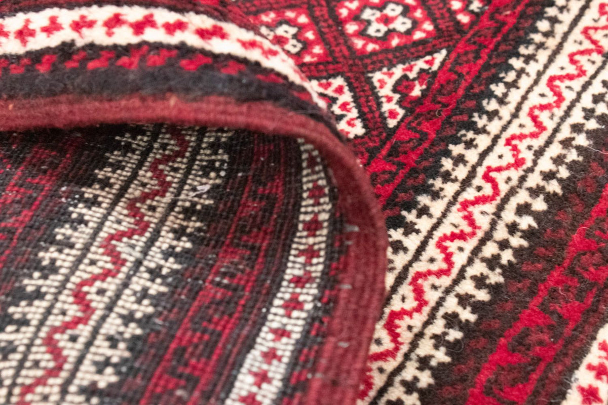 Belutsch Teppich 84 x 70 cm - rot