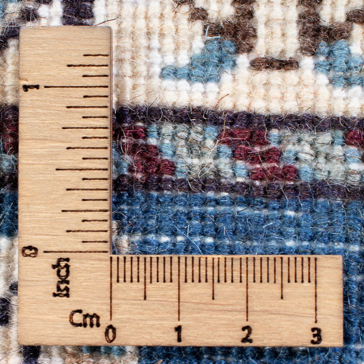 Perserteppich - Nain - 85 x 58 cm - blau