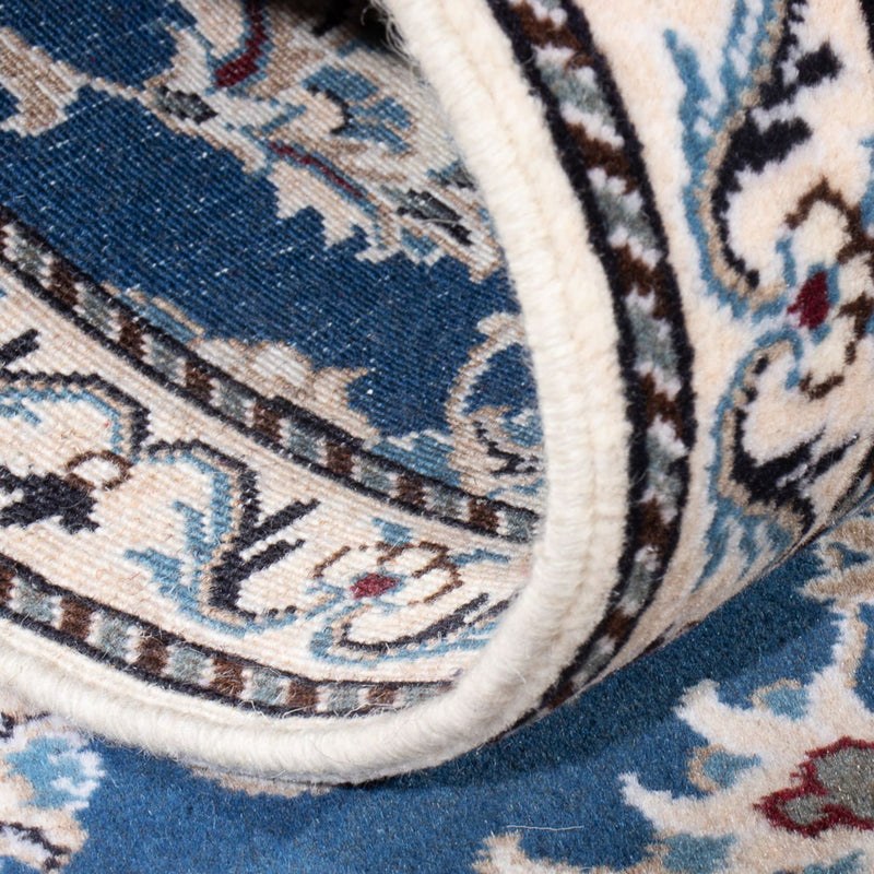 Läufer Perser - Nain - 198 x 78 cm - seeblau