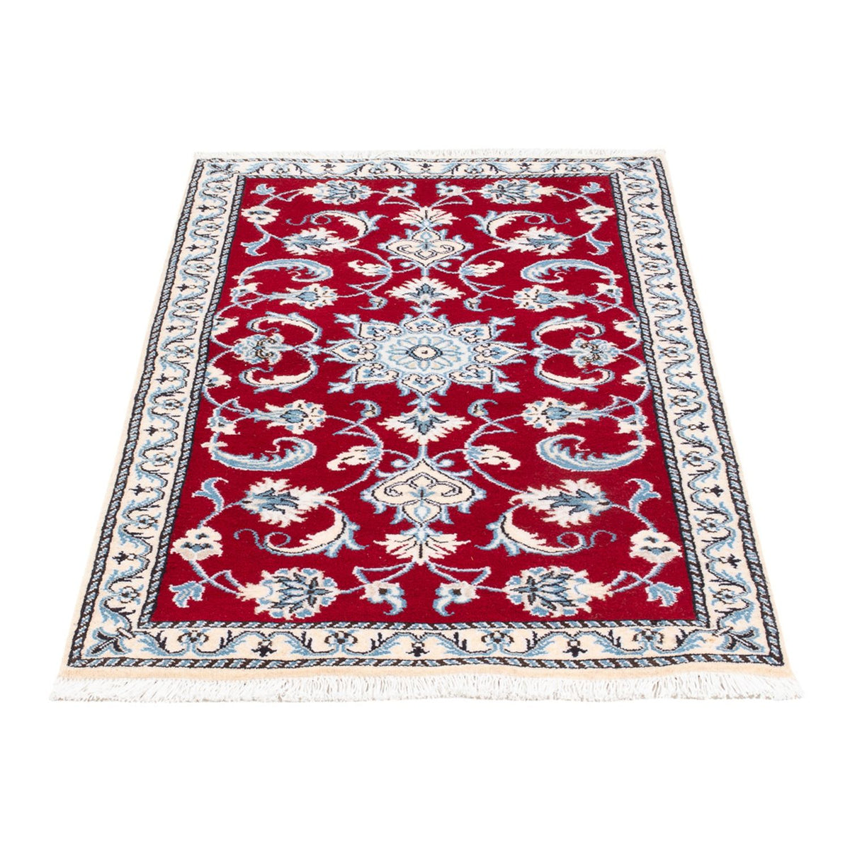 Perserteppich - Nain - 140 x 70 cm - rot