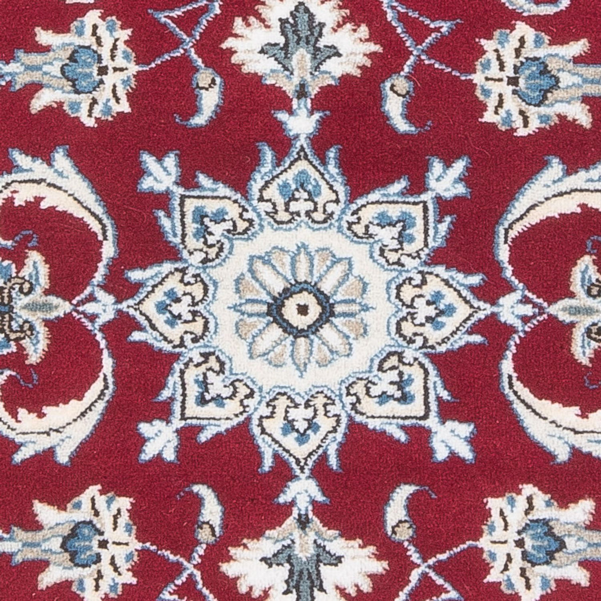 Perserteppich - Nain - 136 x 69 cm - rot