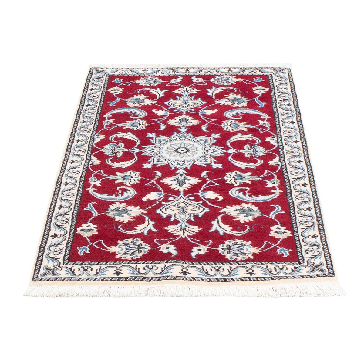 Perserteppich - Nain - 136 x 69 cm - rot