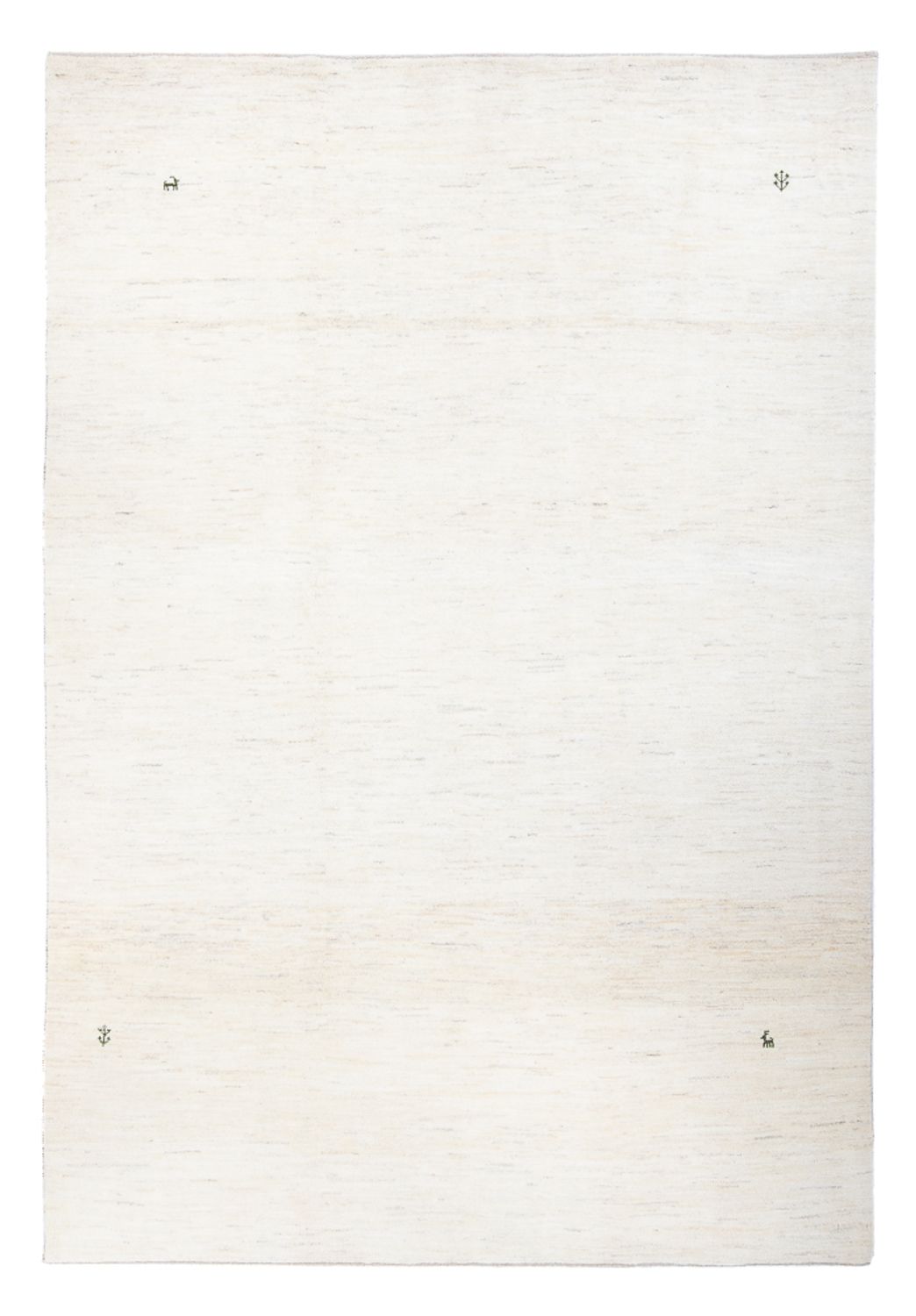 Gabbeh Teppich - Perser - 294 x 205 cm - weiß