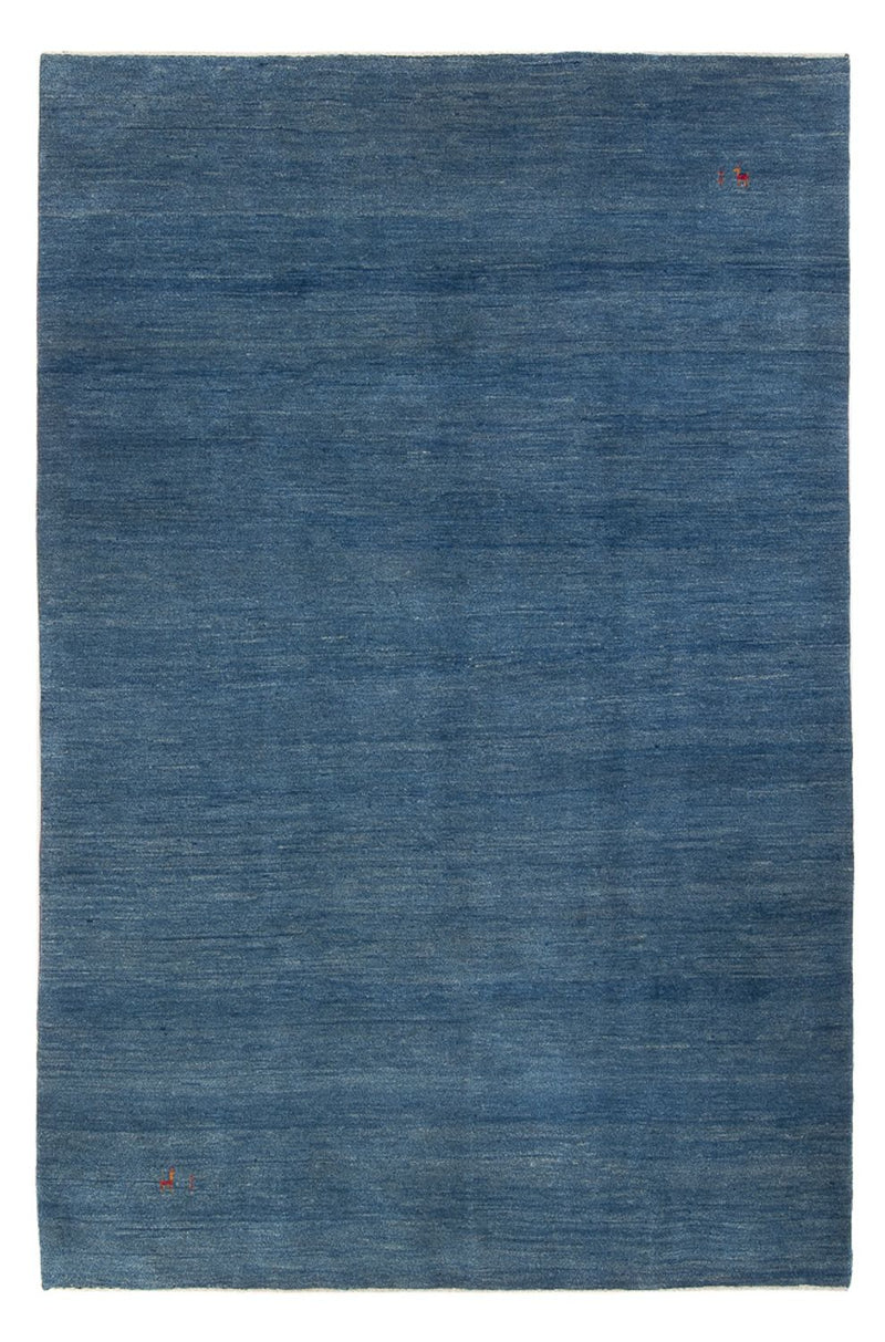 Gabbeh Teppich - Perser - 296 x 201 cm - seeblau