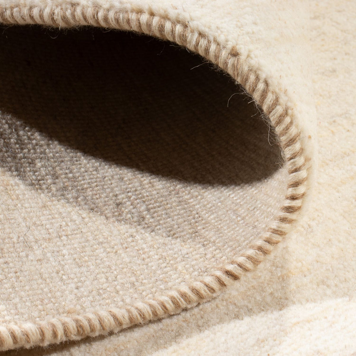 Gabbeh Teppich - Perser - 193 x 153 cm - weiß