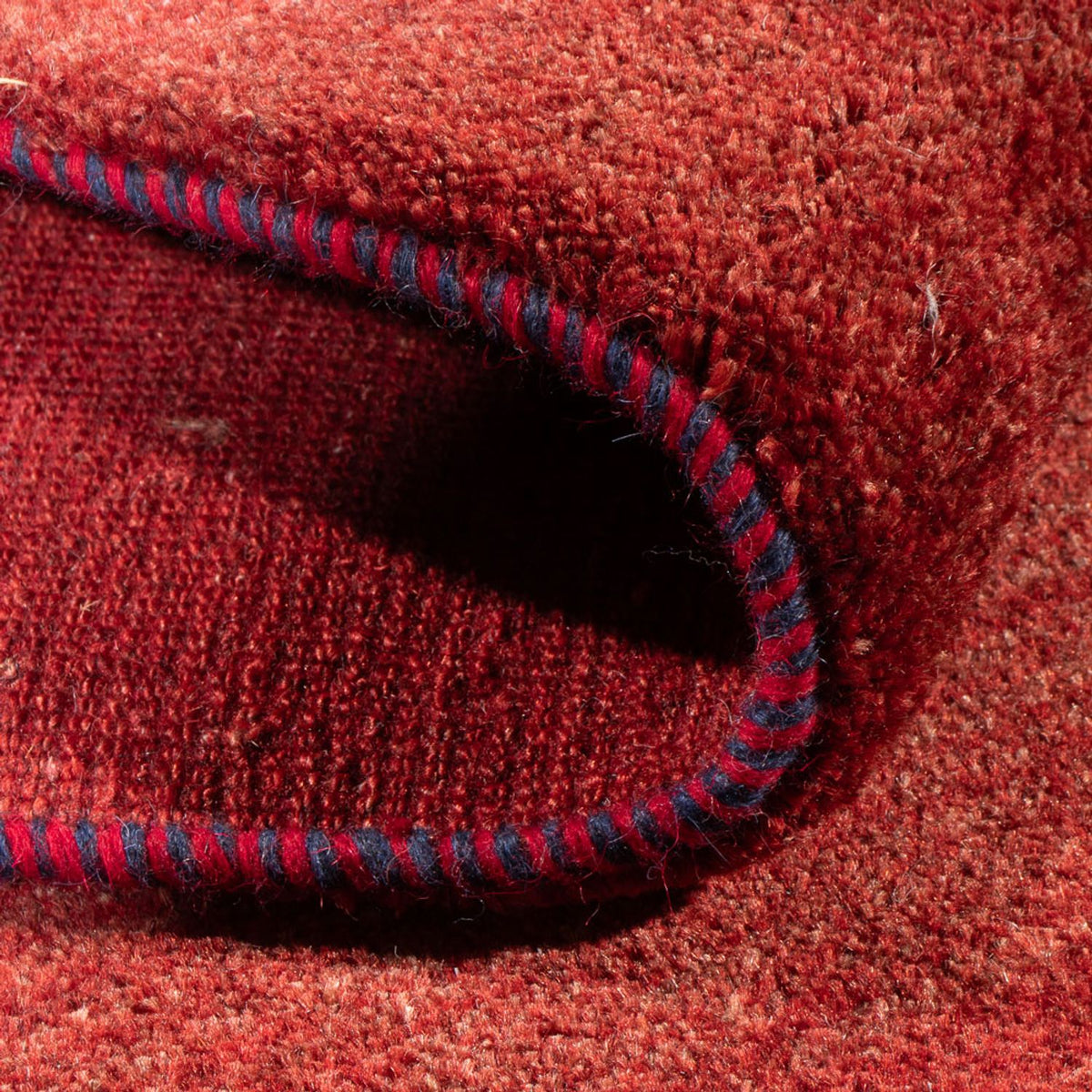 Läufer Gabbeh - Perser - 196 x 84 cm - dunkelrot