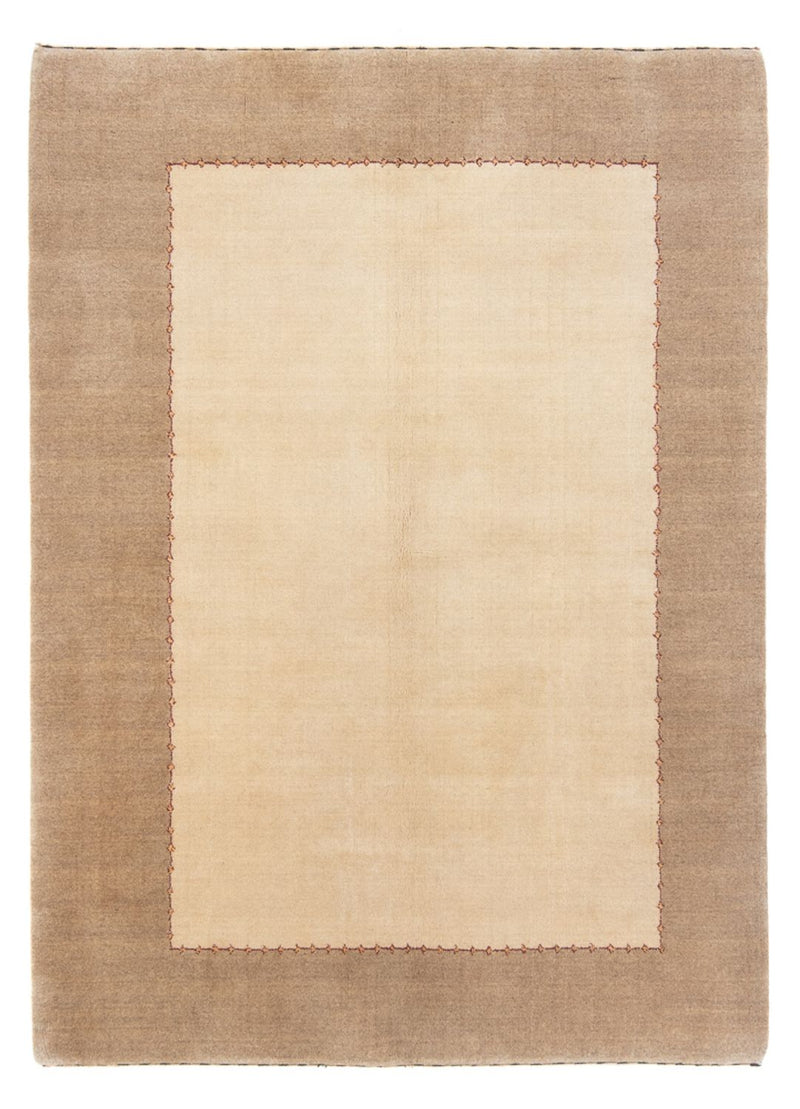 Gabbeh Teppich - Loribaft Softy - 182 x 125 cm - hellbeige