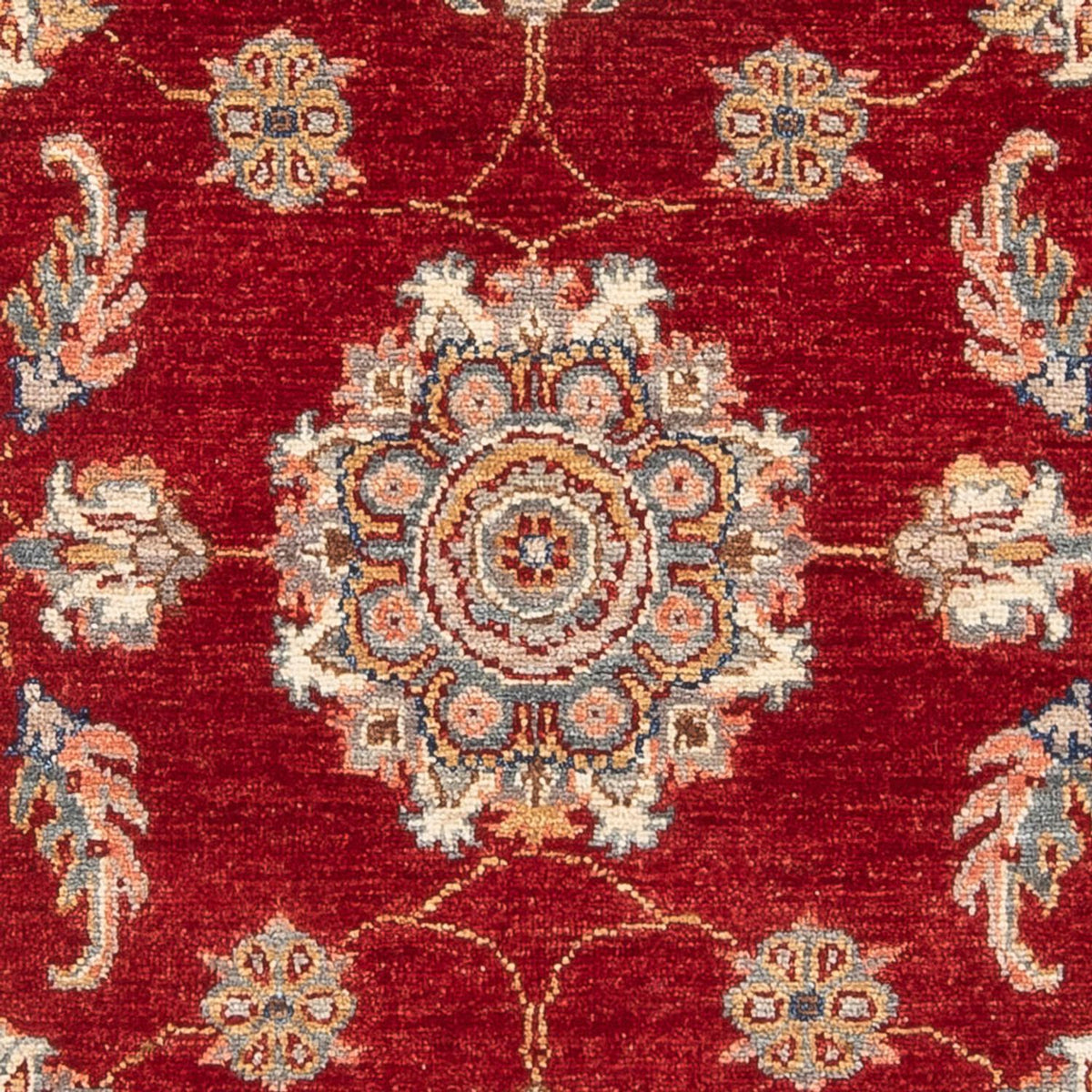 Ziegler Teppich - 137 x 90 cm - rot