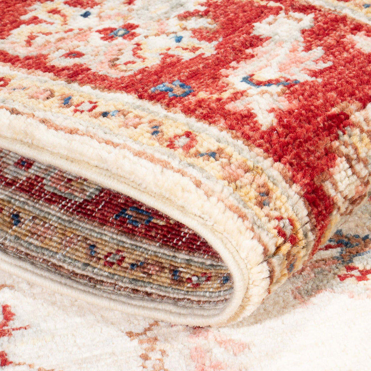 Ziegler Teppich - 153 x 92 cm - beige
