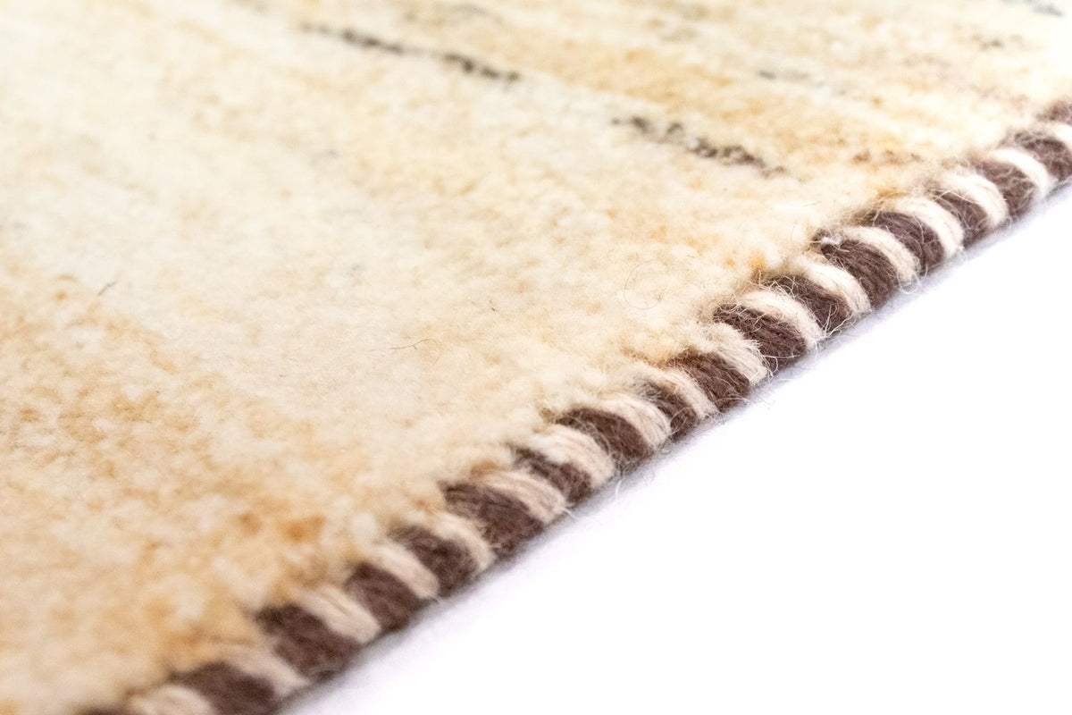 Gabbeh Teppich - Perser 60 x 40 cm - beige