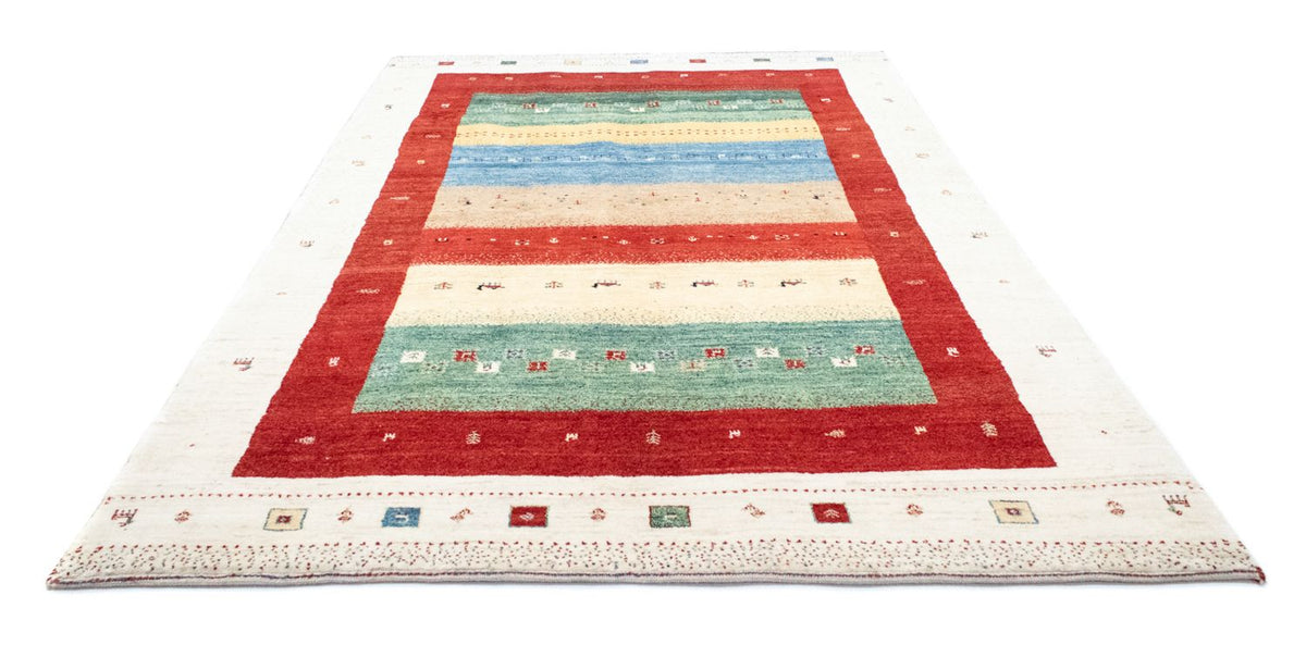 Gabbeh Teppich - Loribaft Perser 252 x 170 cm - mehrfarbig