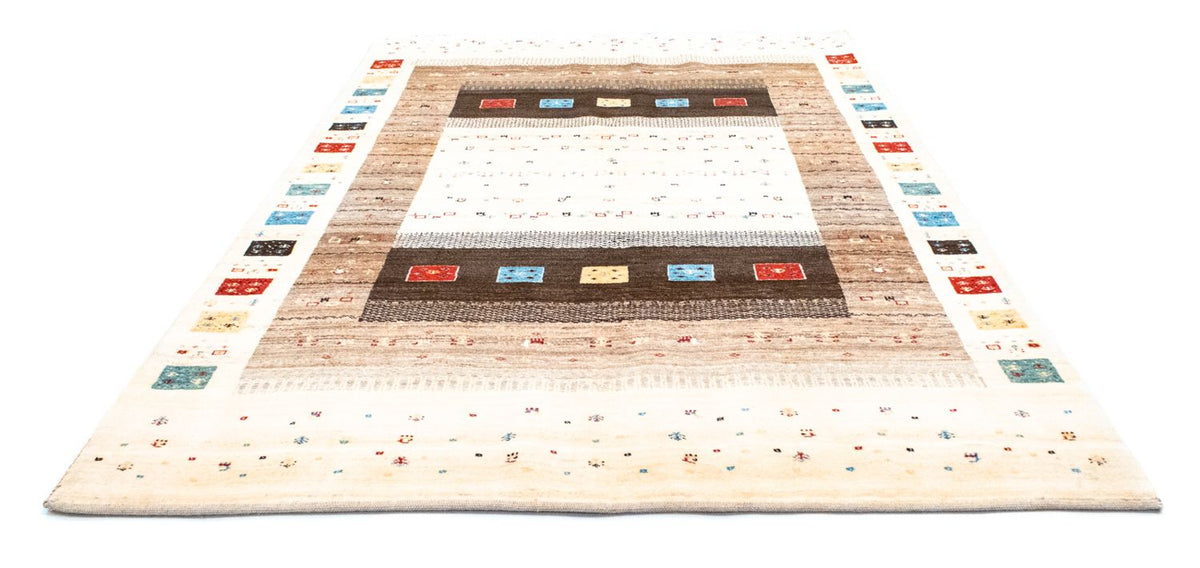 Gabbeh Teppich - Loribaft Perser 260 x 170 cm - beige
