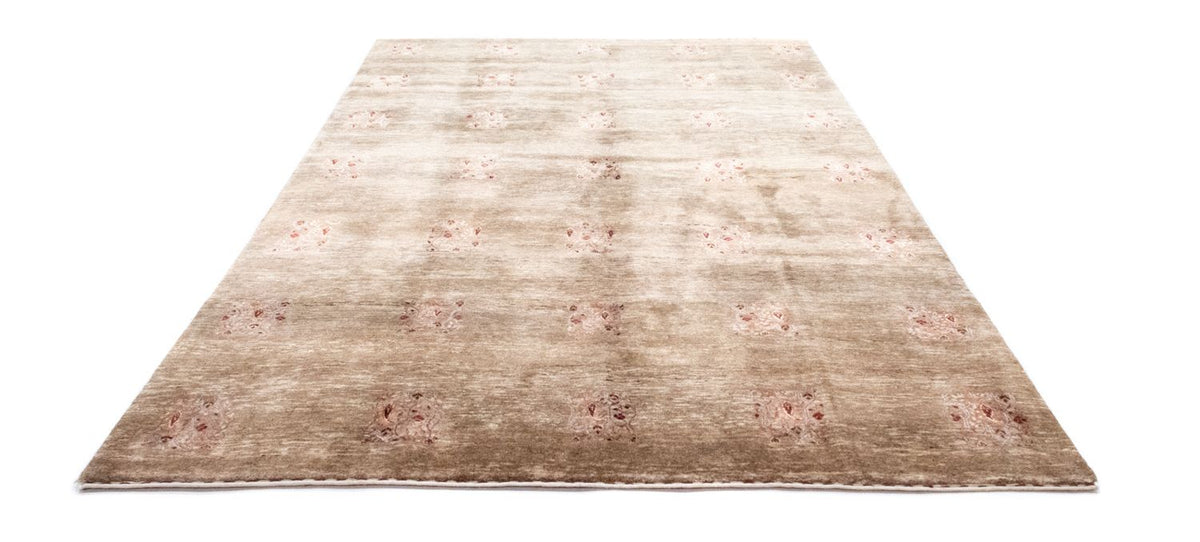 Gabbeh Teppich - Loribaft Indus 258 x 166 cm - grau